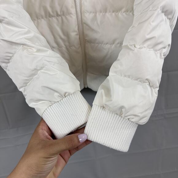 Perfect Moment Jacket Women Large Queenie Quilted Puffer Ski Rainbow Stripe Chic - Picture 13 of 16